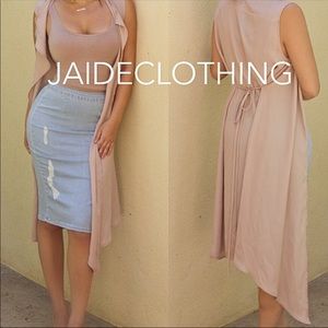 Jaide Clothing Denim Skirt - M